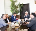 دیدار مدیر مرکز رشد شهرستان و رئیس مرکز نوآوری جواهرات با سرپرست دانشگاه