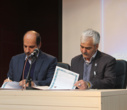 آئین گرامی‌داشت هفته پژوهش و فناوری و امضاء تفاهم‌نامه همکار ی‌های مشترک دانشگاه نیشابور و دانشگاه امام حسین(ع)