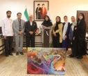 تجلیل از دانشجویان رشته تصویر سازی خالق آثار هنری فاخر هفت پیکر و ذوالقرنین