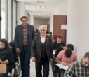بازدید ریاست دانشگاه از روند برگزاری امتحانات