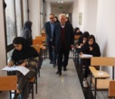 بازدید دکتر صادقی سمرجانی، سرپرست دانشگاه، از روند برگزاری کنکور سراسری در مقطع کارشناسی ارشد و دکتری