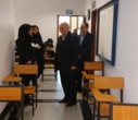 بازدید دکتر صادقی سمرجانی، سرپرست دانشگاه، از روند برگزاری کنکور سراسری در مقطع کارشناسی ارشد و دکتری