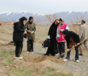 برگزاری مراسم درختکاری با حضور سرپرست دانشگاه