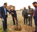برگزاری مراسم درختکاری با حضور سرپرست دانشگاه