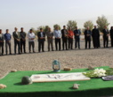 مزار شهید گمنام دانشگاه نیشابور گلباران شد