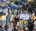 حضور کارکنان دانشگاه نیشابور در راهپیمایی یوم‌الله ۱۳ آبان