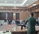 برگزاری مراسم قرائت زیارت عاشورا و کارگاه آشنایی با سلاح در دانشگاه نیشابور
