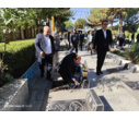 حضور رئیس دانشگاه نیشابور در آیین غبارروبی گلزار شهدای نیشابور همزمان با اولین روز هفته دولت