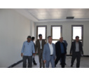بازدید دکتر شفیعی، معاون عمرانی دفتر آموزش عالی سازمان برنامه و بودجه کشور از پروژه‌های دانشگاه نیشابور