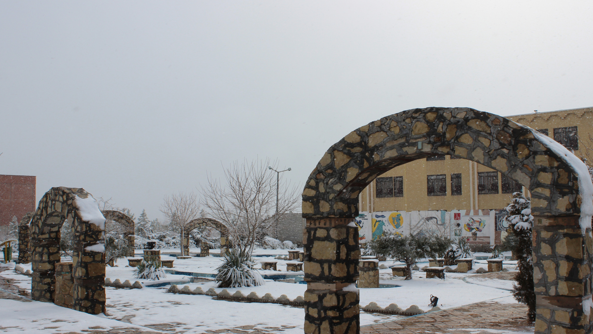 زمستان دانشگاه نیشابور