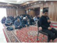 برگزاری مراسم قرائت زیارت عاشورا کارگاه آشنایی سلاح دانشگاه نیشابور