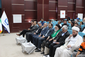 مراسم یادبود شهدای منا همزمان با آغاز هفته دفاع مقدس در دانشگاه نیشابور