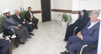 دیدار اعضای هیات رئیسه دانشگاه با دادستان عمومی و انقلاب شهرستان