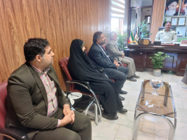 دیدار ریاست دانشگاه با فرماندهی فراجای شهرستان؛ به مناسبت گرامیداشت هفته نیروی انتظامی