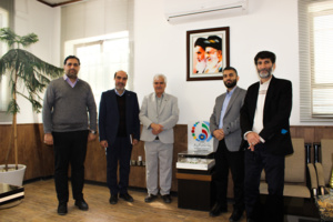 دیدار سرپرست هسته گزینش دانشگاه فردوسی مشهد با ریاست دانشگاه