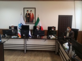 دیدار فرمانده محترم بسیج ادارات و سازمان های شهرستان نیشابور با سرپرست دانشگاه نیشابور