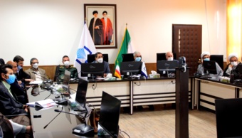 جلسه تعامل و دیدار رئیس محترم سازمان بسیج اساتید استان خراسان رضوی و هیأت همراه با سرپرست دانشگاه نیشابور