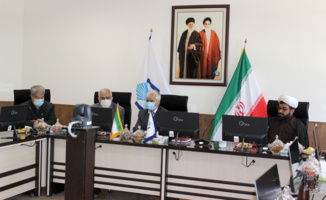 حضور سرپرست دانشگاه فردوسی مشهد در دانشگاه نیشابور