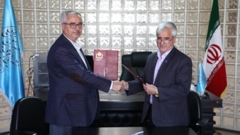 انعقاد تفاهم نامه همکاری بین دانشگاه نیشابور و دفتر طرح مهارت و درآمد دانشجویی (مدد)