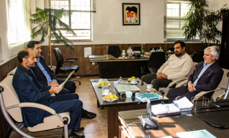 دیدار رئیس دانشگاه حکیم سبزواری با ریاست دانشگاه نیشابور