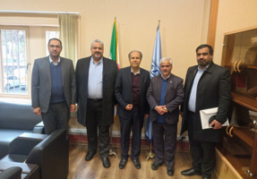 دیدار دکتر رحمانی‌دوست ریاست دانشگاه با دکتر مسعودی ریاست پارک علم و فناوری دانشگاه شهید بهشتی