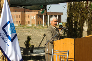 آئین دید و بازدید نوروزی در جوار مزار شهید گمنام در دانشگاه نیشابور برگزار شد