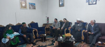 دیدار رئیس دانشگاه با خانواده شهدا و ایثارگران به مناسبت گرامی‌داشت هفته دفاع مقدس