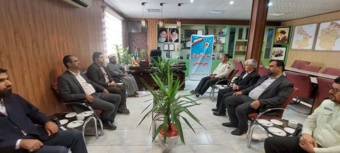 دیدار ریاست دانشگاه با فرماندهی فراجای شهرستان