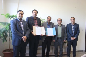 انعقاد تفاهم نامه همکاری بین دانشگاه نیشابور و مجتمع اخترشناسی و افلاک نمای شهرستان