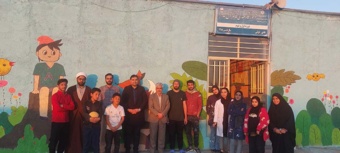 بازدید ریاست دانشگاه از اردوهای جهادی بسیج دانشجویی