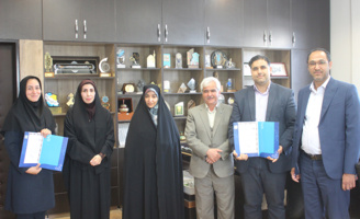 تقدیر ریاست دانشگاه از حوزه امور بین الملل و اخذ مجوز جذب دانشجویان بین الملل برای اولین بار در دانشگاه