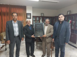 دیدار رئیس دانشگاه نیشابور با رئیس سازمان بسیج اساتید استان خراسان رضوی