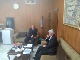 دیدار رئیس دانشگاه نیشابور با رئیس اداره صنعت، معدن و تجارت شهرستان