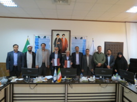 عقد تفاهم نامه فی‌مابین دانشگاه نیشابور و اداره کل استاندارد استان خراسان رضوی