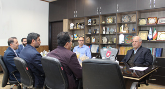 دیدار سرپرست دانشگاه با رئیس دانشگاه پیام نور نیشابور