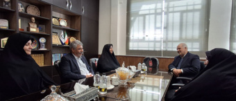 دیدار رئیس آموزشکده ملی مهارت دختران نیشابور با سرپرست دانشگاه نیشابور