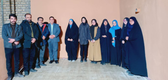 بازدید سرپرست معاونت فرهنگی و دانشجویی از اردوی جهادی رمضانی بسیج دانشجویی