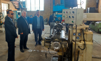 بازدید سرپرست دانشگاه نیشابور از آموزشکده فنی پسران