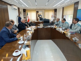 دیدار رئیس دانشگاه نیشابور با مدیرعامل مجتمع فولاد خراسان با هدف گسترش همکاری‌های علمی و صنعتی