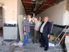 بازدید رئیس دانشگاه از روند تجهیز و تکمیل فضای آموزشی و خوابگاه