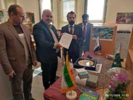 بازدید کنسول پاکستان از دانشگاه نیشابور و رایزنی برای ارتباطات آموزشی و پژوهشی با دانشگاه های پاکستان