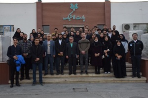 بازدید دانشجویان دانشگاه نیشابور از مجموعه صنعتی پارت لاستیک