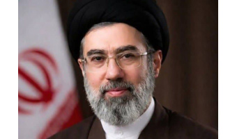 بیعت هیأت رییسه به همراه جامعه دانشگاهی نیشابور با آیت الله خامنه ای؛ رهبر معظم انقلاب اسلامی