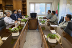 نشست مشترک سرپرست دانشگاه نیشابور با مدیران ارشد مجتمع فولاد خراسان