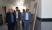 بازدید دکتر شفیعی، معاون عمرانی دفتر آموزش عالی سازمان برنامه و بودجه کشور از پروژههای دانشگاه نیشابور