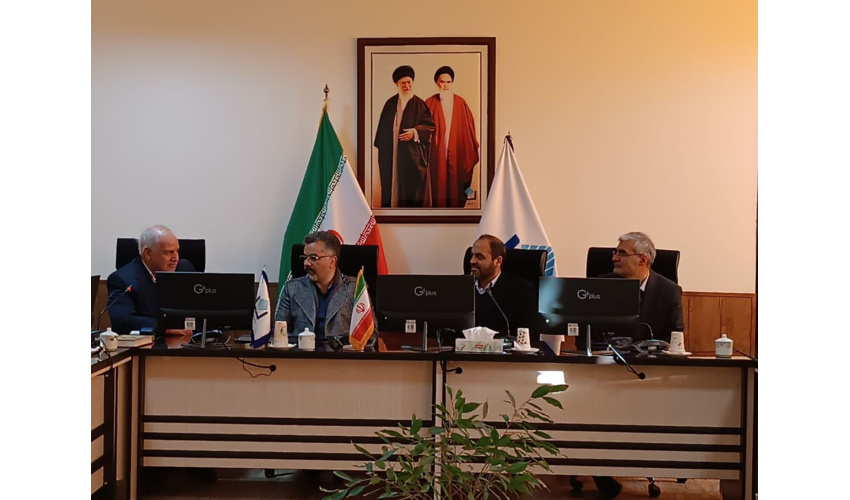 جلسه بررسی حمایت از مرکز نوآوری و فناوری دانشگاه نیشابور با حضور آقای  مهندس رستمی