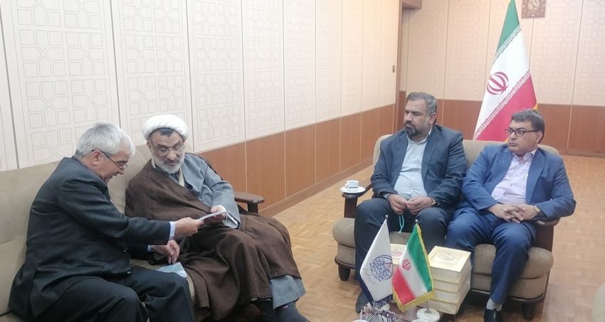 دیدار ریاست دانشگاه با دبیر شورای عالی انقلاب فرهنگی کشور