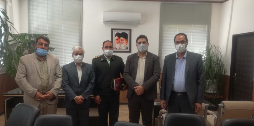 دیدار رئیس محترم پلیس امنیت شهرستان نیشابور با سرپرست دانشگاه نیشابور