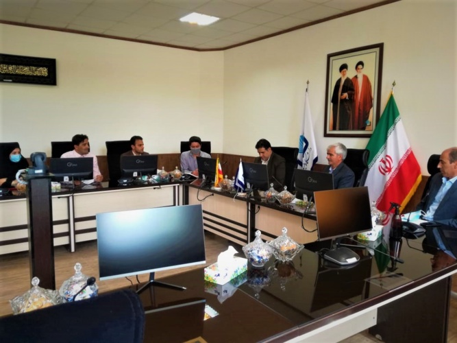 دیدار صمیمانه اعضای شورای صنفی کارکنان با سرپرست دانشگاه