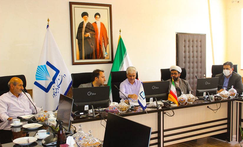 بازدید ریاست بنیاد شهید و امور ایثارگران شهرستان و ریاست اداره آب و فاضلاب و ریاست دانشکده کشاورزی شهرستان از دانشگاه نیشابور